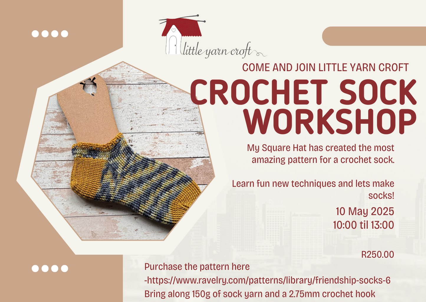 Crochet Sock Workshop