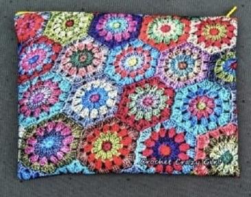 Crochet Crazy Girl Notion Pouch