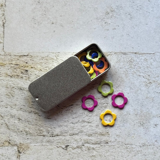 Flower Ring Stitch Markers
