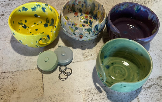 Clay Yarn Bowls