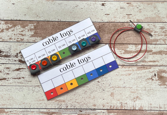 Interchangeable Cable Tags