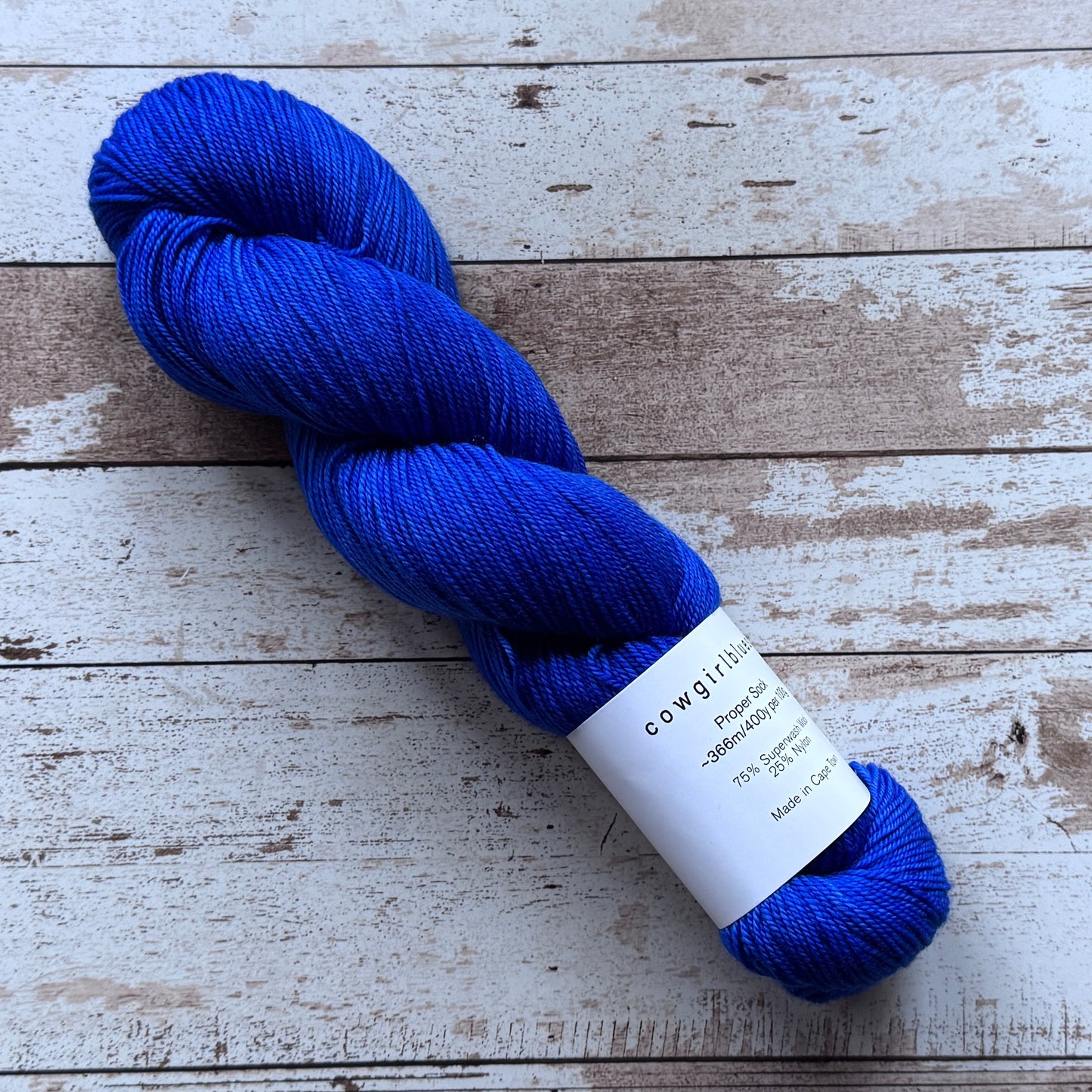 Cowgirlblues - Proper Sock Solid Skeins