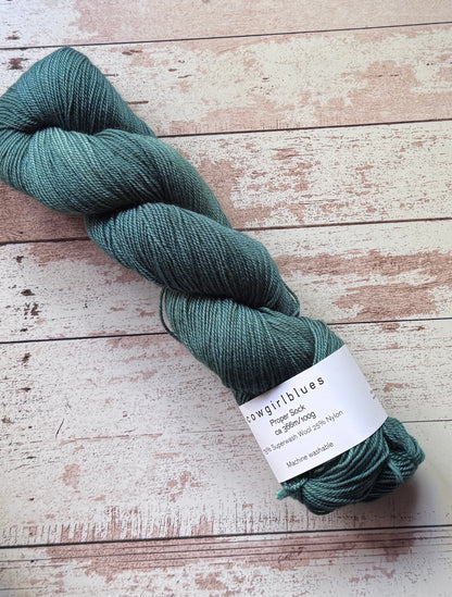Cowgirlblues - Proper Sock Solid Skeins