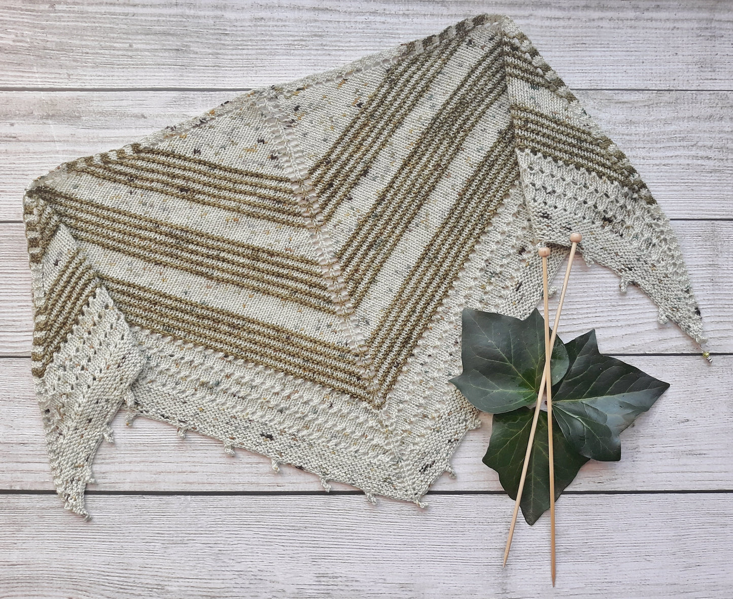 One Green Day Shawl - Pattern Only