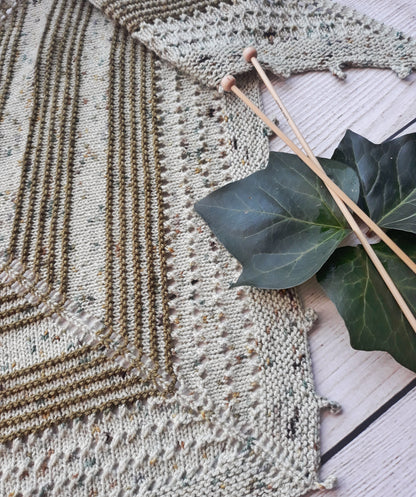 One Green Day Shawl - Pattern Only
