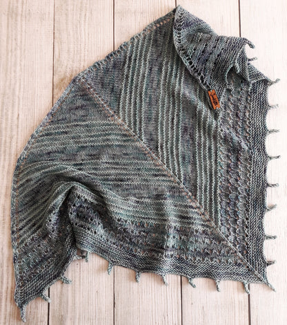 One Green Day Shawl - Pattern Only