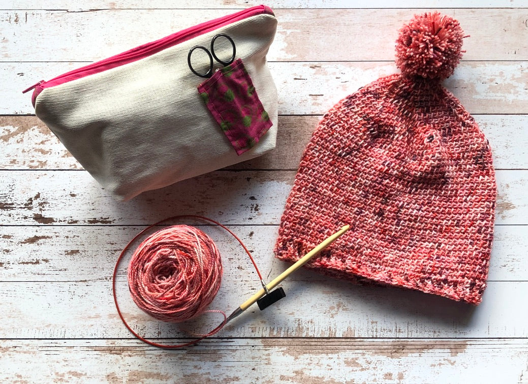 Tunisian in the Round Beanie Pattern