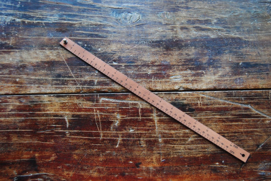 Leather wrist band