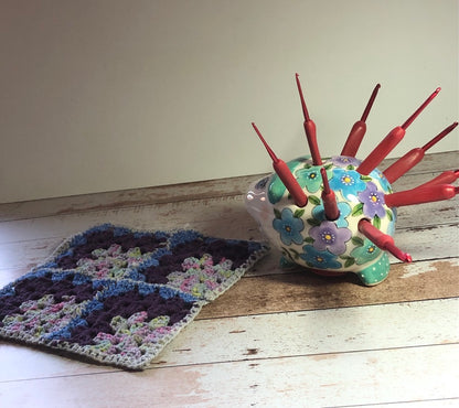 Ceramic Crochet Hook Holder