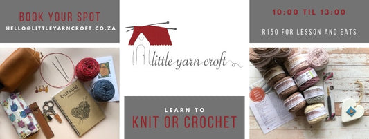 Learn to Knit/Crochet class