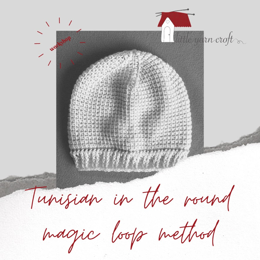 Tunisian in the Round Beanie Pattern