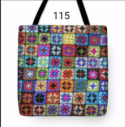 Crochet Crazy Girl Project Bags